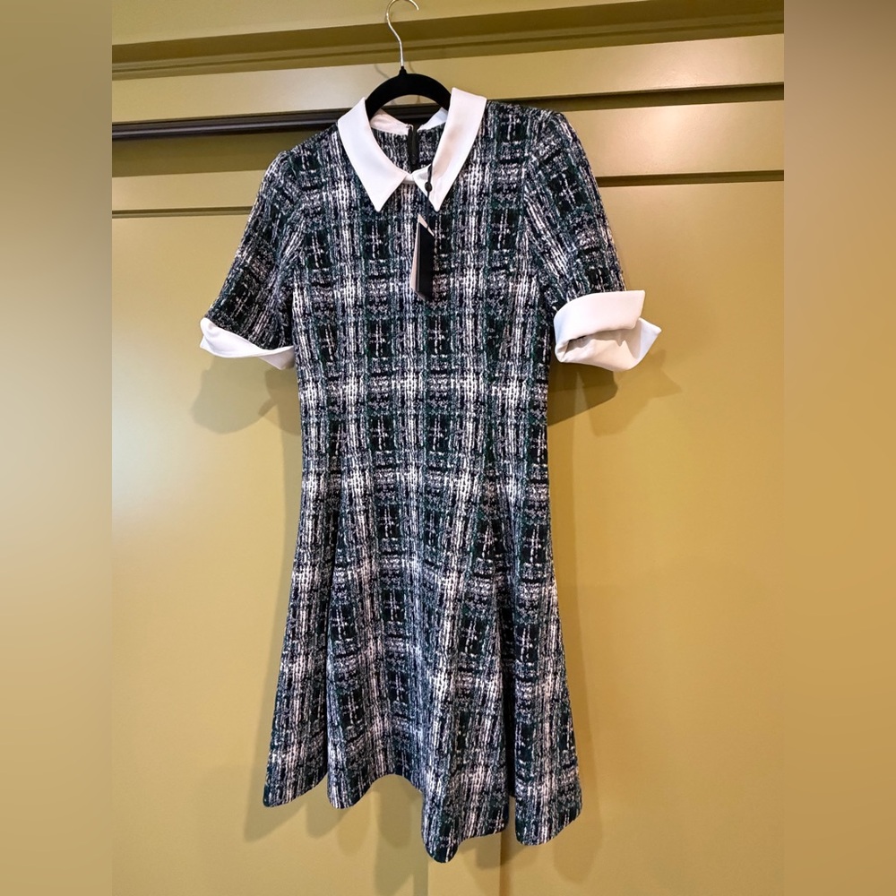 DKNY Collared Mini Dress